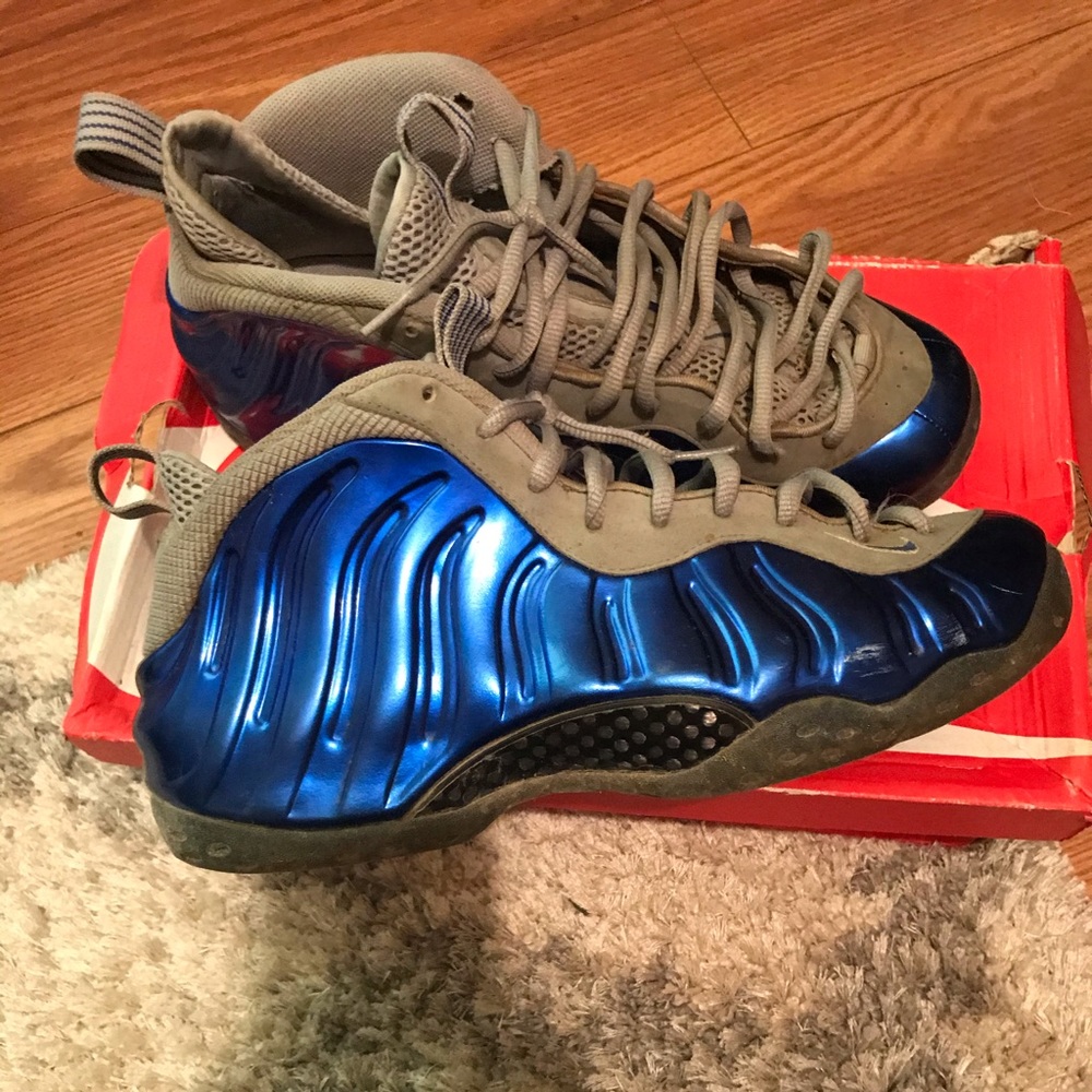 Nike Air Foamposite “Royal Blue/ University Grey”